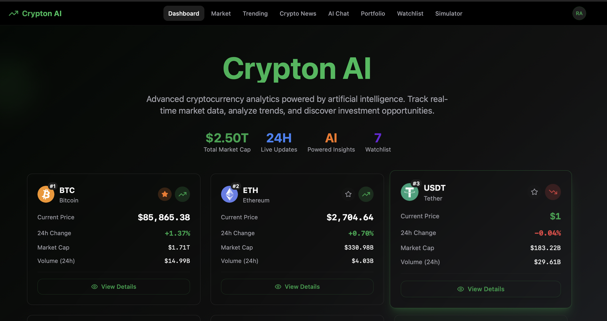 Crypton AI Project