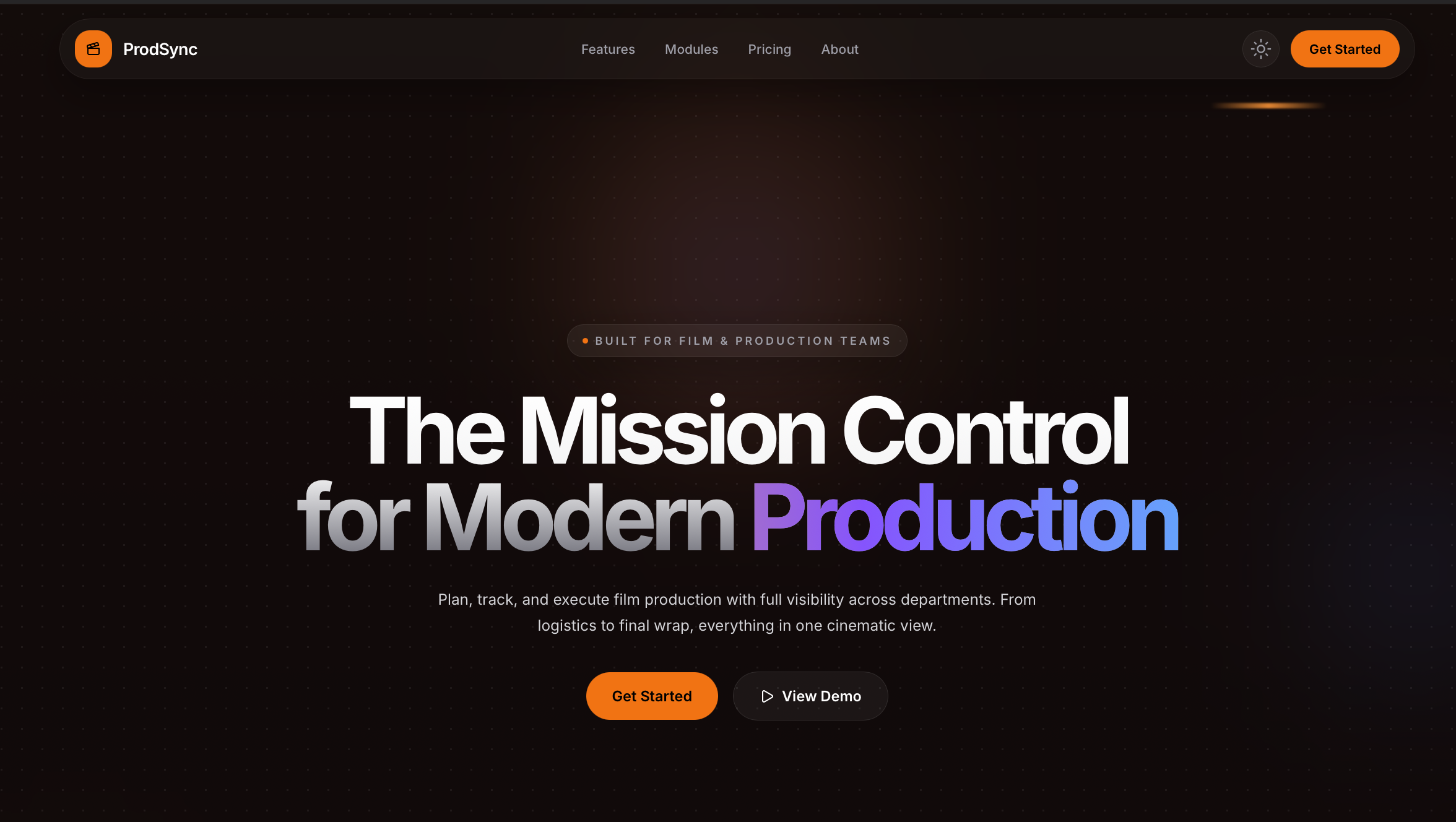 Prodsync Project